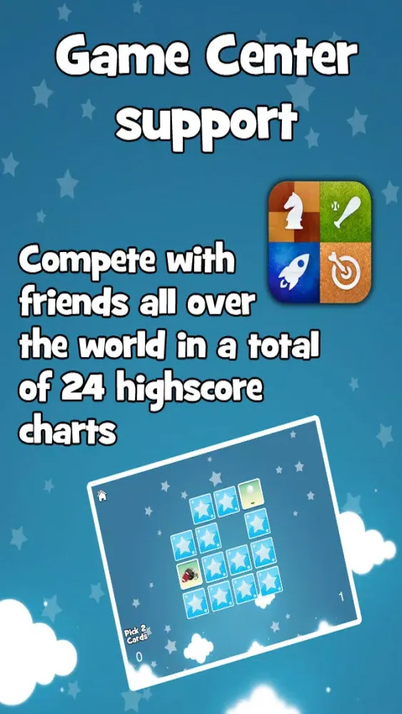 Flip Match 2 - Card Matching game for children应用截图